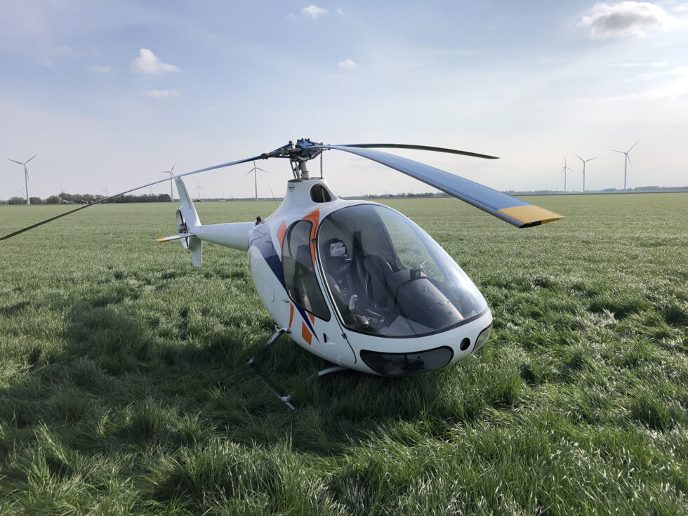 Hélicoptères Guimbal Cabri G2 Bron: Onderzoeksraad voor Veiligheid