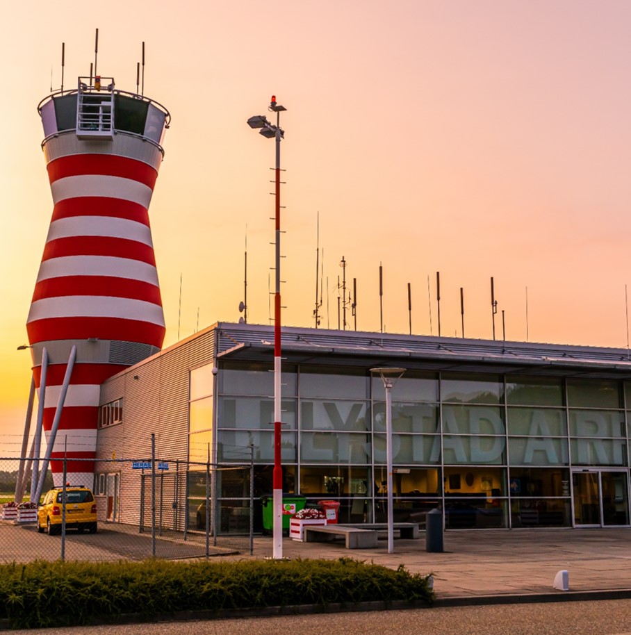 Lelystad Airport (Bron: Luchtverkeersleiding Nederland)