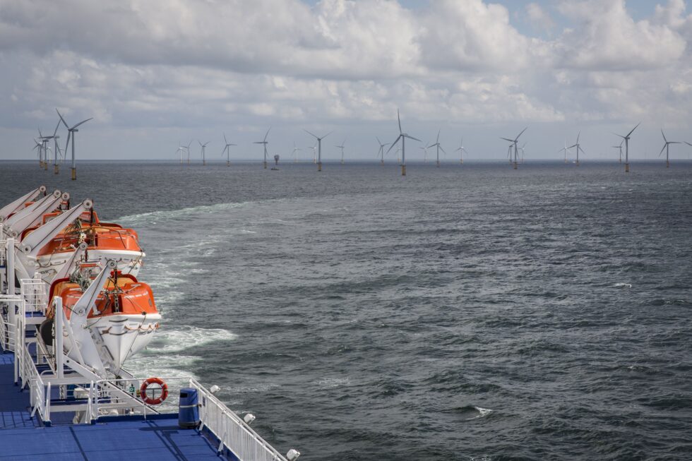 Toenemende drukte op de Noordzee Bron: ANP/Dingena Mol